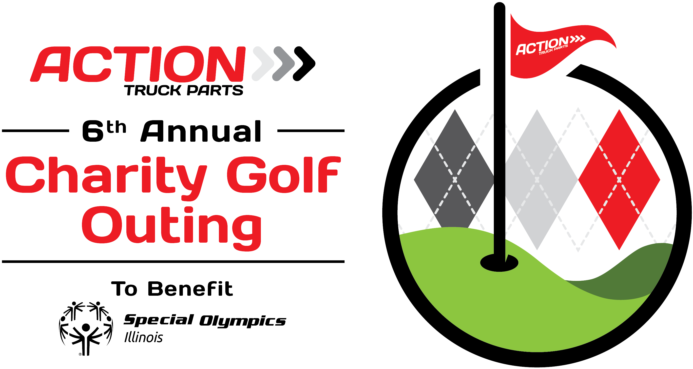 Action Golf Outing Logo 6th